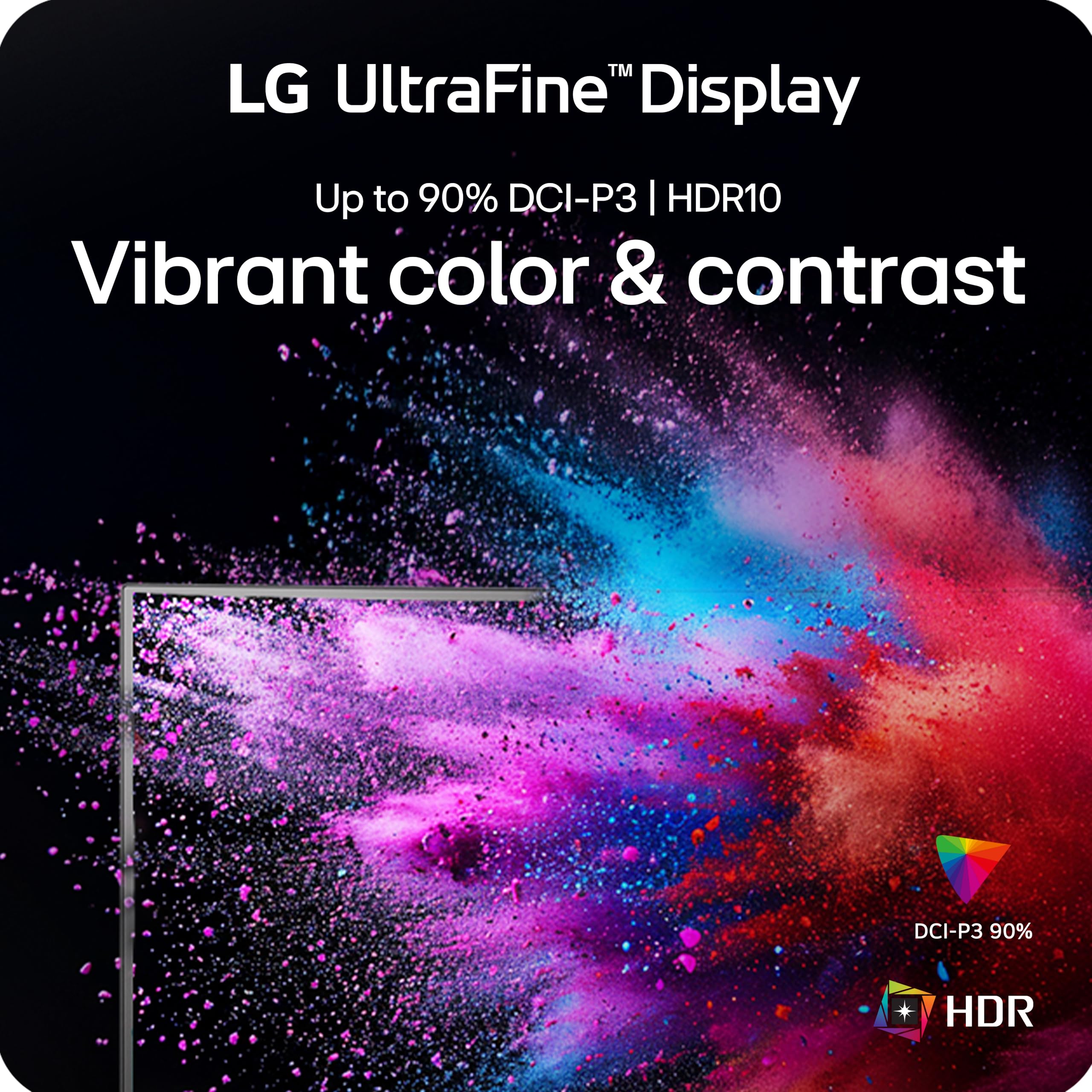 LG 32UR500K-B Ultrafine 32-inch 4K UHD (3840x2160) Computer Monitor HDR10 Built-in Speaker x2 OnScreen Control Reader Mode Flicker Safe Borderless Design HDMIx2 DisplayPort Black - Flex Gamingproduct_type