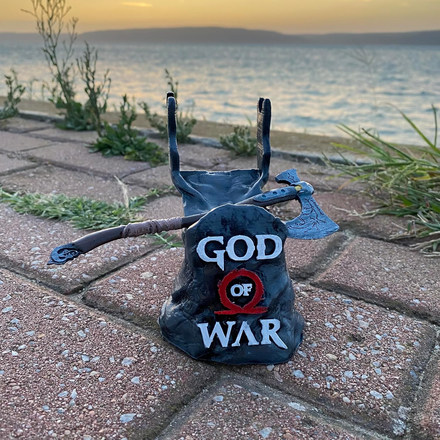 Controller Holder God of War Axe Stand