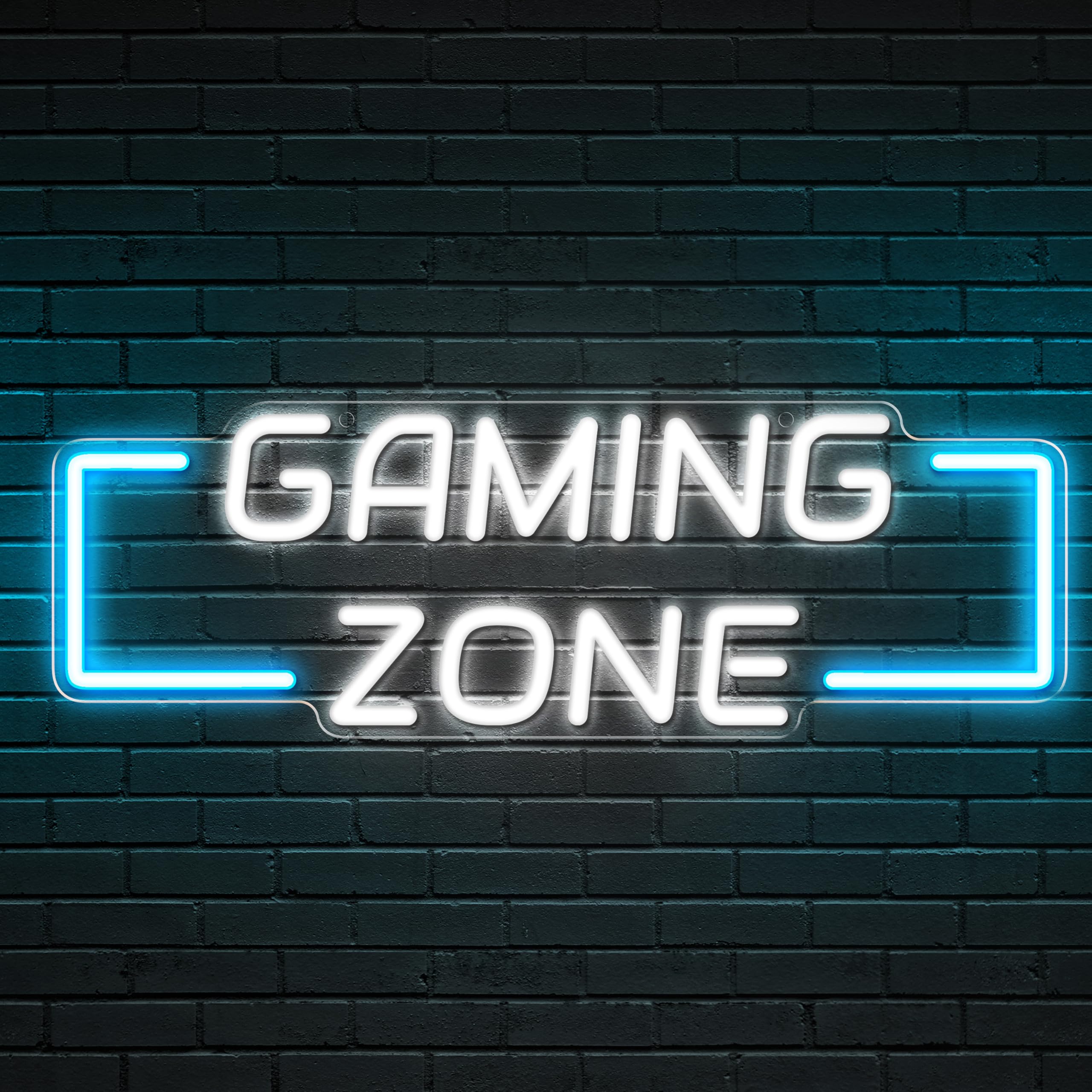Kavaas Gamer Neon Sign, UV Printed Gaming Neon Sign for Gamer Room Decor - LED Video Game Neon Lights for Bedroom Boys, Gaming Wall decor - Best Gamer Gifts for Teenage Boys, Christmas - Flex Gamingproduct_type