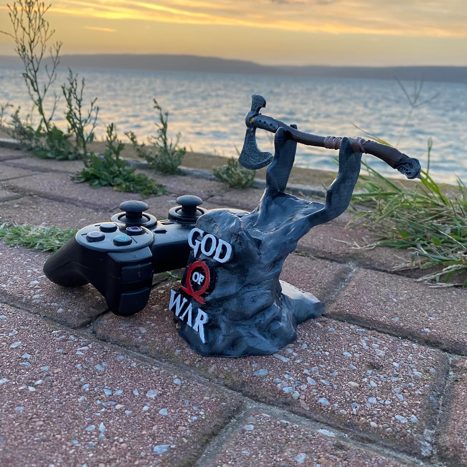 Controller Holder God of War Axe Stand