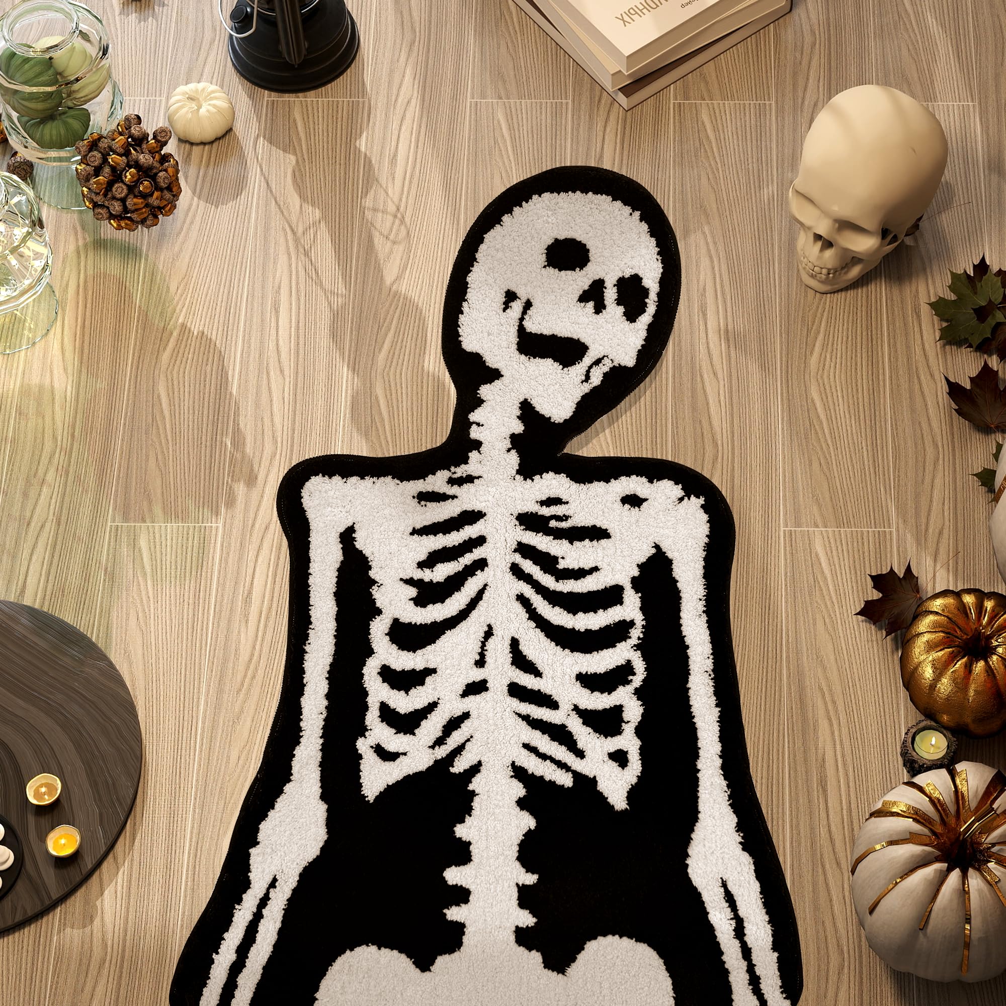 Graduation Bear Rug - Hypebeast Room Decor, Ultra-Soft Hypebeast Rugs with TPR Non-Slip Backing, Trendy Cloud-Like Plush Cute Carpet, Cool Rugs for Bedroom & Man Cave (28"x28") - Flex Gamingproduct_type