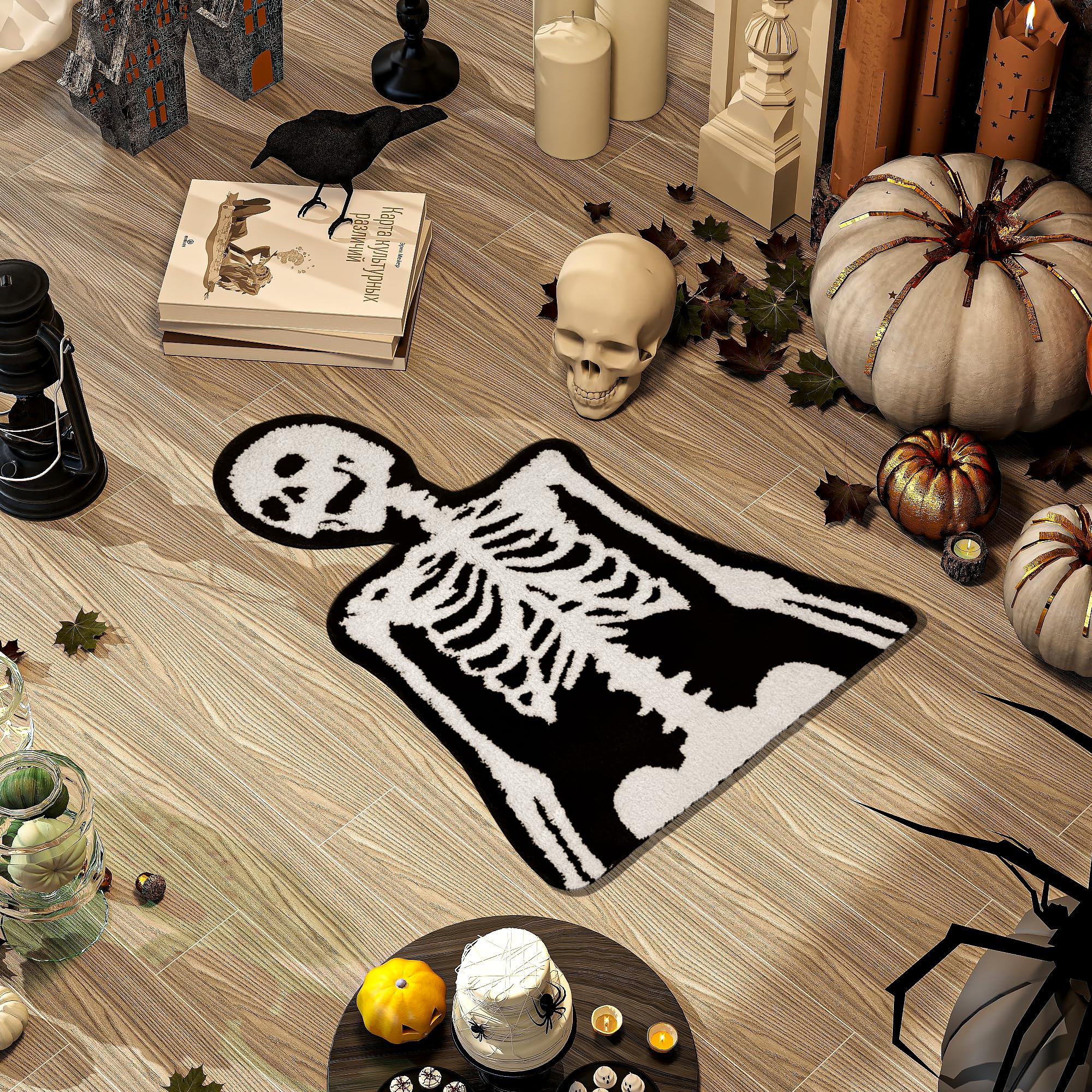 Graduation Bear Rug - Hypebeast Room Decor, Ultra-Soft Hypebeast Rugs with TPR Non-Slip Backing, Trendy Cloud-Like Plush Cute Carpet, Cool Rugs for Bedroom & Man Cave (28"x28") - Flex Gamingproduct_type