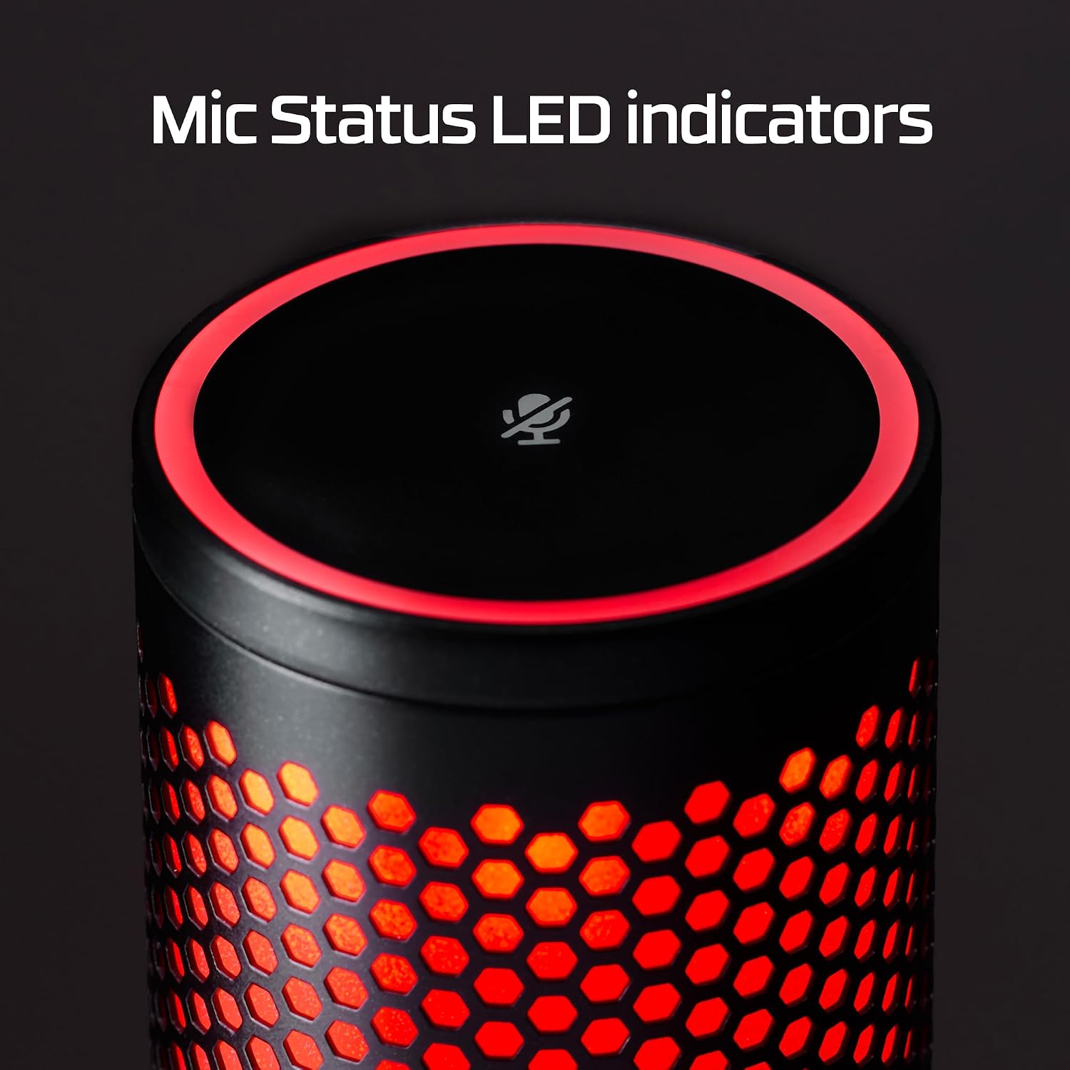 HyperX QuadCast 2 Frost USB Microphone – 4 Polar Patterns, LED, Shock Mount - Flex Gamingproduct_type
