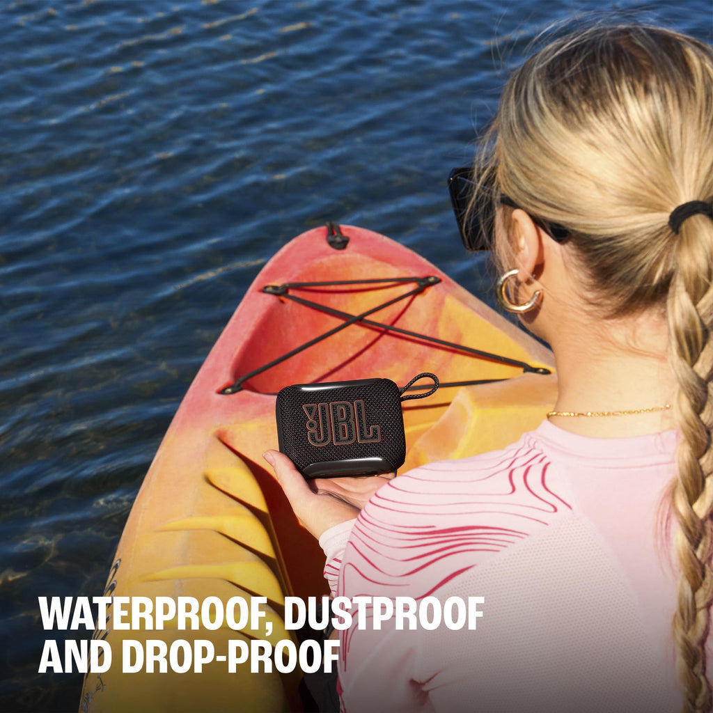 JBL Go 5 Portable Bluetooth Speaker, Waterproof and Dustproof - Pink | Dustproof Drop-Proof With up to 10 Hr Battery, Stereo Pairing, App Control For Pool, Beach, Outdoor Listening - Flex Gamingproduct_type