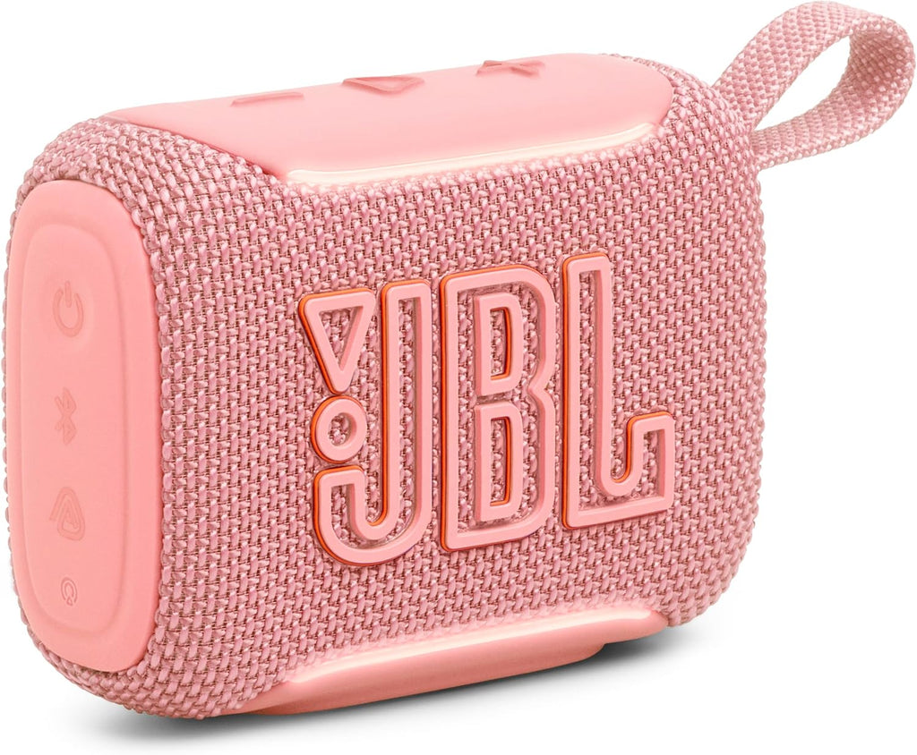JBL Go 5 Portable Bluetooth Speaker, Waterproof and Dustproof - Pink | Dustproof Drop-Proof With up to 10 Hr Battery, Stereo Pairing, App Control For Pool, Beach, Outdoor Listening - Flex Gamingproduct_type
