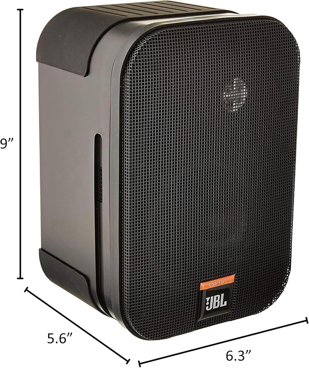 JBL Professional CSS-1S/T Compact 2-Way Bookshelf Speakers – 60W, 70V/8 Ohm, Sold as Pair - Flex Gamingproduct_type