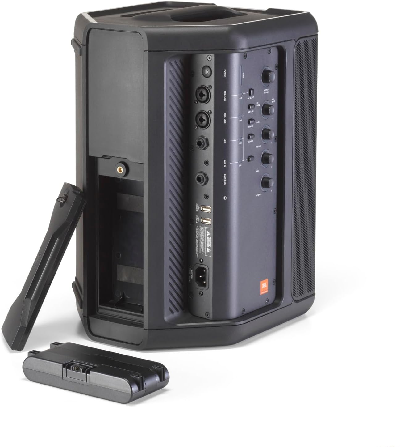 JBL Professional EON ONE Compact Ultra-Portable Battery Powered Wireless PA Speaker System with Bluetooth, Professional 4-Channel Mixer, and Lexicon Effects. Black - Flex Gamingproduct_type