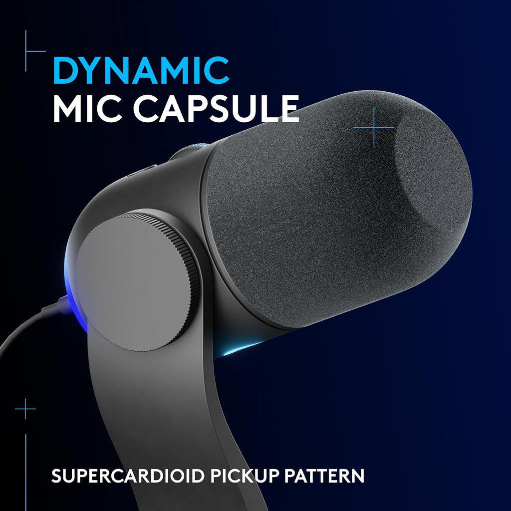 Logitech G Yeti GX Dynamic RGB Gaming Microphone – 2 Colors & 4 Bundles - Flex Gamingproduct_type