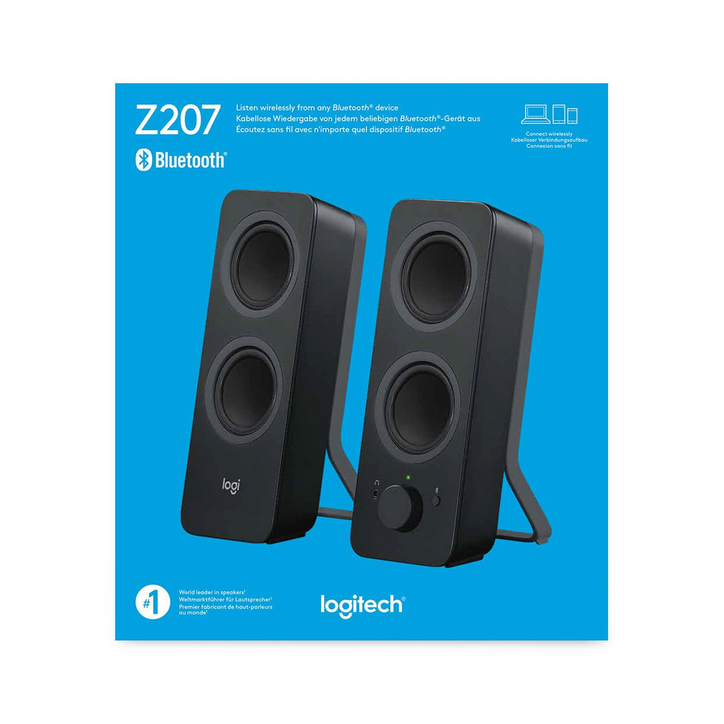 Logitech Z207 2.0 Bluetooth Stereo Computer Speakers – 2 Colors - Flex Gamingproduct_type