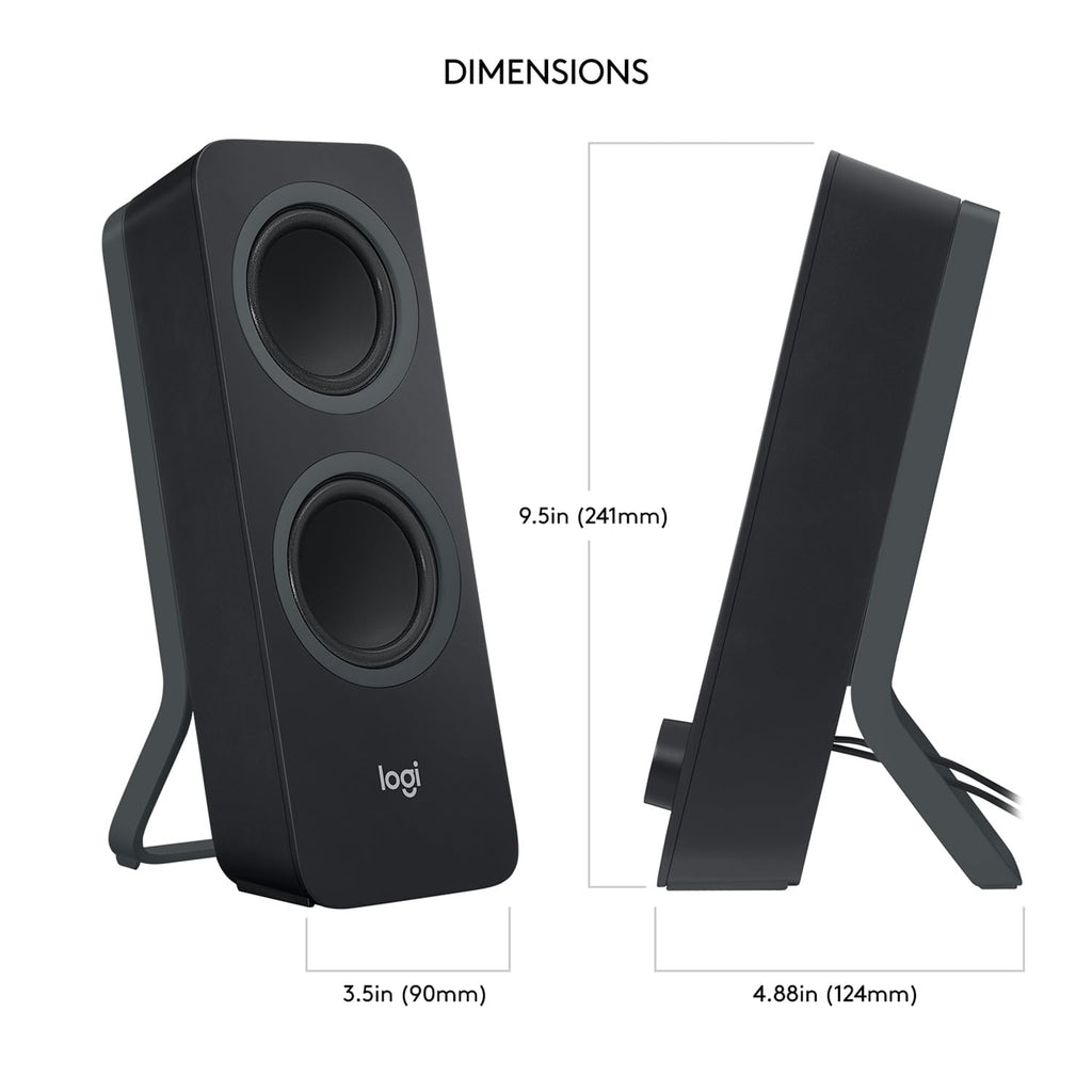 Logitech Z207 2.0 Bluetooth Stereo Computer Speakers – 2 Colors - Flex Gamingproduct_type