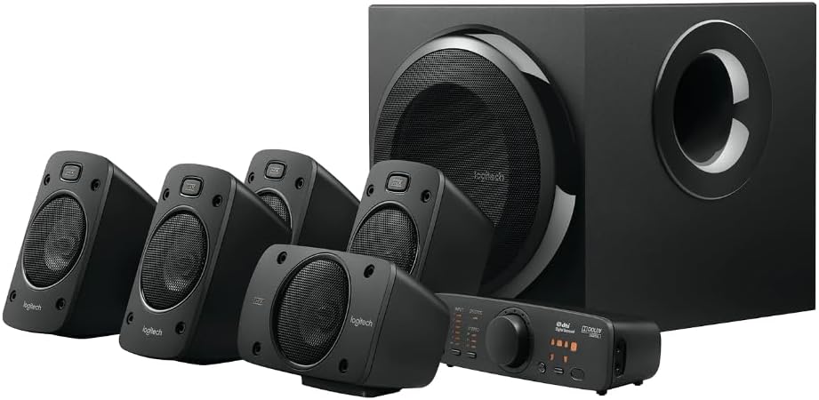 Logitech Z906 500 Watts Multimedia Speakers - Flex Gamingproduct_type