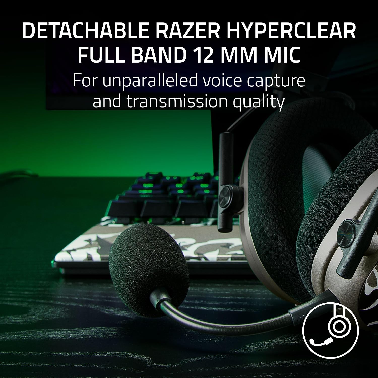 Razer BlackShark V2 X Gaming Headset: 7.1 Surround Sound - 50mm Drivers - Memory Foam Cushion - for PC, PS4, PS5, Switch - 3.5mm Audio Jack - Black - Flex Gamingproduct_type