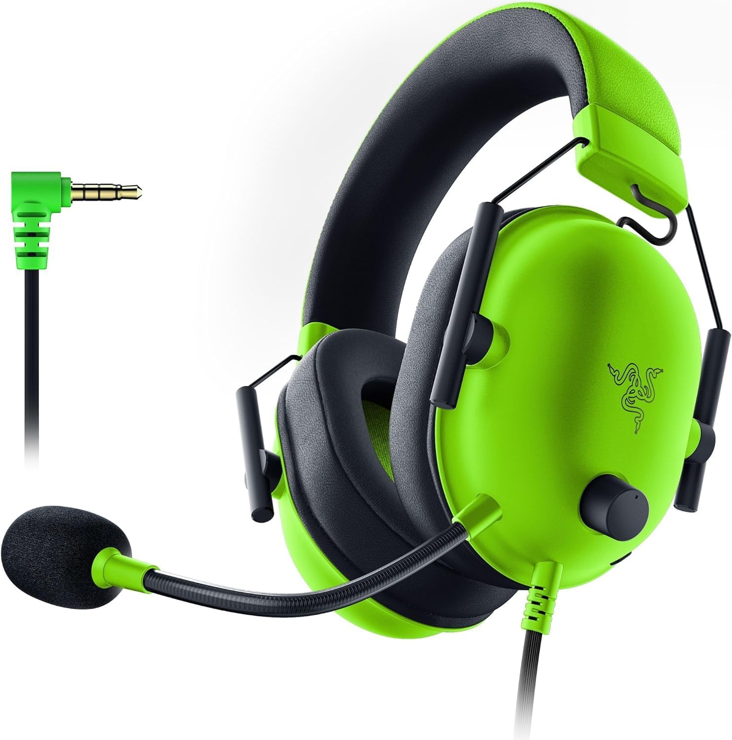Razer BlackShark V2 X Gaming Headset: 7.1 Surround Sound - 50mm Drivers - Memory Foam Cushion - for PC, PS4, PS5, Switch - 3.5mm Audio Jack - Black - Flex Gamingproduct_type