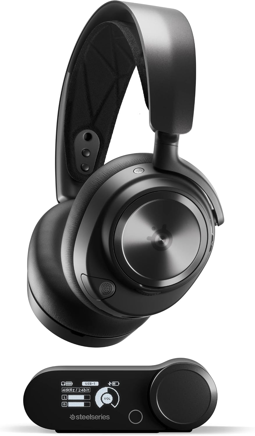 SteelSeries Arctis Nova Pro X Wired Multi-System Gaming Headset - Xbox, PC, PlayStation & Switch - 360° Spatial Audio - Hi-Res GameDAC Gen 2 - AI-Powered Noise-Cancelling ClearCast Gen 2 Microphone - Flex Gamingproduct_type