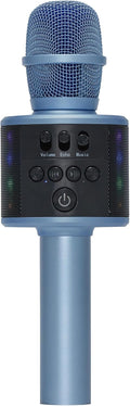 Wireless Bluetooth Karaoke Microphone with Built-in Speakers + HD Recording, Portable Handheld Mic | Blue - Flex Gamingproduct_type